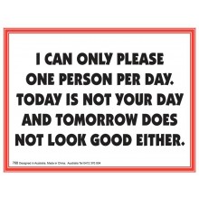 Fridge Magnet 768 - Today is not your day