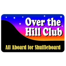 Pocket Card PC014 - Over the hill club