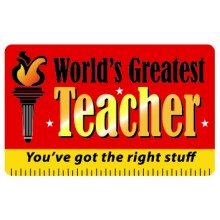Pocket Card PC025 - Worlds Greatest Teacher