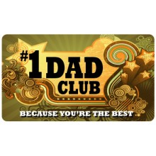 Pocket Card PC038 - #1 Dad club