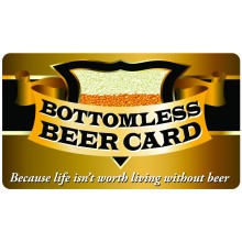 Pocket Card PC051 - Bottomless beer card