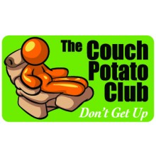 Pocket Card PC067 - The couch potato club
