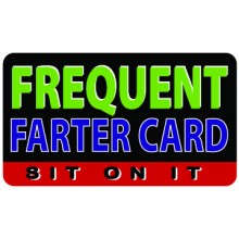 Pocket Card PC076 - Frequest farter card